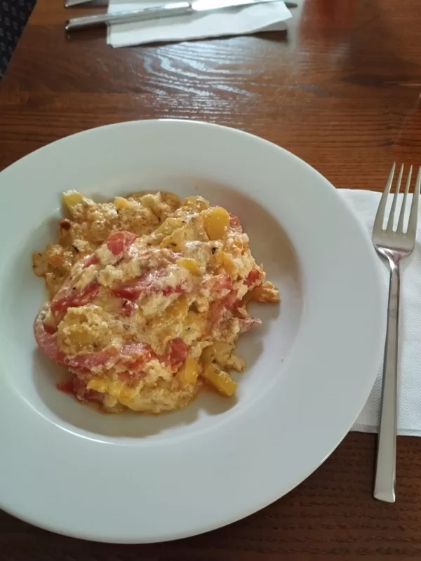 Zapečené brambory se zeleninou